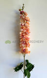 F0216L Large Stock Flower Vintage Style Artificial / Silk Delphinium Stem 125cm Pink | ARTISTIC GREENERY