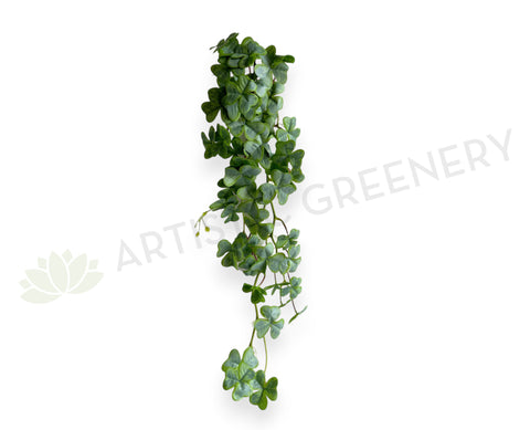 HP0106 Faux Hanging Clover Plant 82cm | ARTISTIC GREENERY