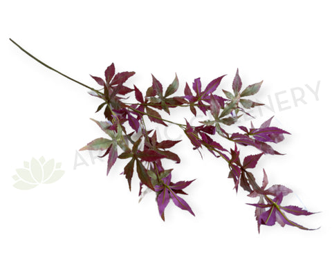 LEA0128 Artificial Maple Foliage 83cm Purple | ARTISTIC GREENERY