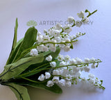 SP0462 Artificial Lily of the Valley 33cm White | ARTISTIC GREENERY