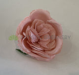 Pink - ACC0078-300 Rustic Style Peony Flower Head - Cream / Pink