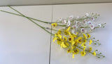 F0051 Oncidium Orchid 86cm Yellow / White