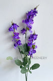 F0085 Lilac Flower Spray 62cm Purple