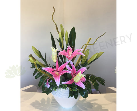 FA1021 Pink Lilium Floral Arrangement