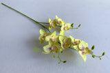 Light Yellow - F0357 Artificial Orchid Spray 83cm Pink / Light Yellow | ARTISTIC GREENERY