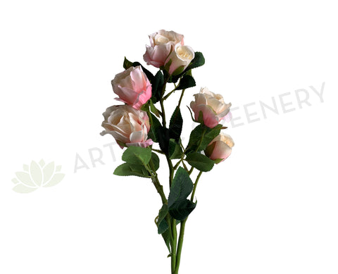F0366 Imitation Rose Spray 62cm Pink | ARTISTIC GREENERY
