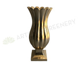 FG1611 Decorative Elegant Gold Fiberglass Vase/Pot - (Large Sizes)
