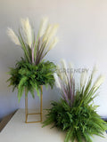 For Hire - Artificial Pampa Grass Centrepiece 95cm Height (Code: HI0033)