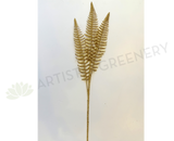 LEA0079 Gold Glittered Palm Leaves 76cm | ARTISTIC GREENERY