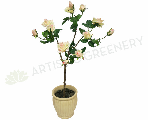 ROSESET139 Real Touch Rose Plant Set 110cm - Custom Made – Artistic Greenery