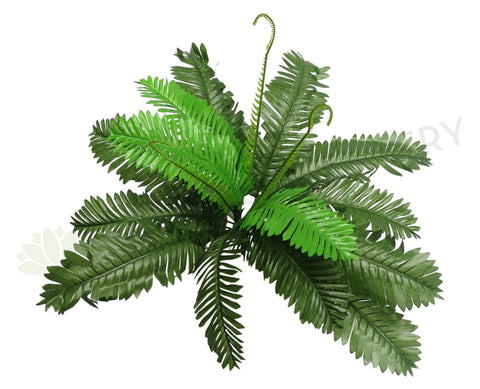 SP0028 Fern with Fronds 35cm Green