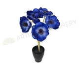 Grave Stone Flowers 23 x 23 cm - SYM0015