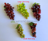 ACC0034-1223 Artificial Green Purple Red Grape 2 Sizes | ARTISTIC GREENERY