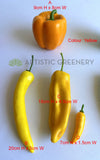 ACC0082 Artificial Capsicum & Chillis 3 colours | ARTISTIC GREENERY