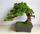 BON004 Artificial Bonsai 60cm - Green - High Quality | ARTISTIC GREENERY