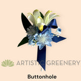 Corsage & Buttonhole - Native Flowers - CB0046 - $60/set