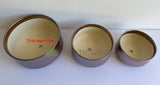 CER0029RG Rose Gold Round Ceramic Planter - 3 Sizes | ARTISTIC GREENERY