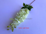 F0254 Latex Delphinium / Stock Flower 80cm (Real Touch) Available in 4 Colours | ARTISTIC GREENERY