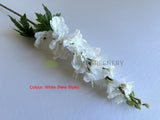 F0254 Latex Delphinium / Stock Flower 80cm (Real Touch) Available in 4 Colours | ARTISTIC GREENERY