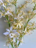 F0319 Spring Flower Spray 116cm Cream (SPECIAL) | ARTISTIC GREENERY