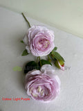 Light Purple - F0375L Silk Ranunculus Spray 55cm Available in 4 Colours | ARTISTIC GREENERY