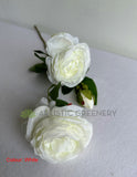 White - F0375L Silk Ranunculus Spray 55cm Available in 4 Colours | ARTISTIC GREENERY