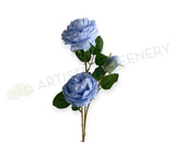 F0375 Artificial Ranunculus Spray 63cm Light Blue | ARTISTIC GREENERY