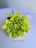 LIght Green - F0450 Silk Chrysanthemum Single Stem 64cm  5 colours SPECIAL | ARTISTIC GREENERY