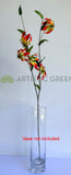 F0454 Artificial Gloriosa / Fire Lilies Spray 93cm | ARTISTIC GREENERY