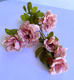 F0460 Artificial Pink Peony Spray 83cm | ARTISTIC GREENERY Perth Silk Flowers Supplier