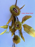 F0461 Imitation Chestnut Branch 85cm 2 Styles | ARTISTIC GREENERY