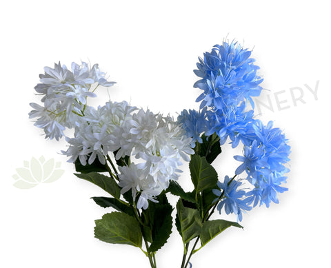 F0465 Lily of the Nile 82cm White / Light Blue