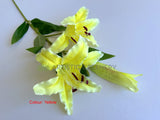 Yellow - F0478 Casa Blanca Lily 99cm Yellow / White / Pink (SPECIAL) | ARTISTIC GREENERY