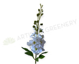 F0486 Latex Delphinium / Stock Flower 66cm White (Real Touch Quality) | ARTISTIC GREENERY 飞燕草