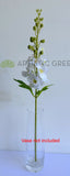 F0486 Latex Delphinium / Stock Flower 66cm White (Real Touch Quality) | ARTISTIC GREENERY 飞燕草