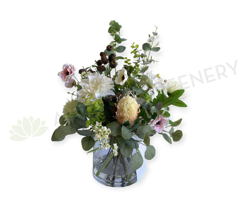 FA1142 - Mixed Style Floral Arrangement 40cm Tall (Ref: Joanne) | ARTISTIC GREENERY