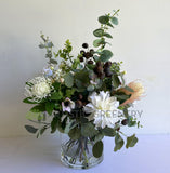 FA1142 - Mixed Style Floral Arrangement 40cm Tall (Ref: Joanne) | ARTISTIC GREENERY