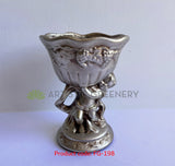 Decorative Angel Fiberglass Vase Silver Colour - (Code: FG-197 & 198) SPECIAL | ARTISTIC GREENERY