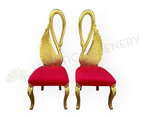 For Hire - Luxury Wedding Chairs High Swan Back - (Code: HI0064) $250
