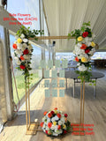 For Hire - Seating Chart Stand (with / without flowers) Product code: HI0075 | ARTISTIC GREENERY Perth wedding hire decoration services
