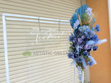 For Hire - Seating Chart Stand (with / without flowers) Product code: HI0075 | ARTISTIC GREENERY Perth wedding hire decoration services