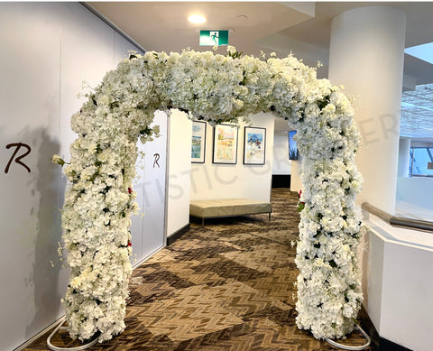 For Hire - Floral Heart Shape Arch / Arbor - Double-sided (Product Code: HI0077) | ARTISTIC GREENERY