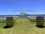 For Hire - Floral Heart Shape Arch / Arbor - Double-sided (Product Code: HI0077) | ARTISTIC GREENERY