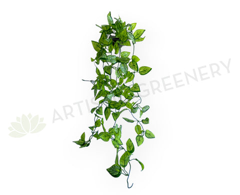 HP0085 Artificial Hanging Varigated Pothos 90cm | ARTISTIC GREENERY