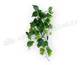 HP0085 Faux Hanging Golden Pothos 80cm | ARTISTIC GREENERY