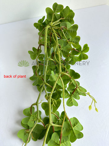 hanging clover plant HP0106 Faux Hanging Clover Plant (Shamrock, a three-leaf clover) 82cm