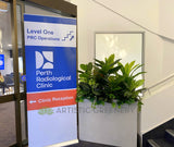 Perth Radiological Clinic (Subiaco) - Artificial Plants for Bulkhead / Built-in Hanging Planter| ARTISTIC GREENERY PERTH