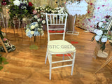 For Hire - Siging Table with 2 White Tiffany Chairs (Code: HI0059)