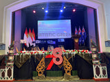 Consulate General of Republic of Indonesia (Perth) - Hiring Silk Flower for Stage / Podium (Diplomatic Reception) | ARTISTIC GREENERY