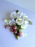 Natural Style Bouquet (Upright) - Tulips Lilies & Orchids - Kamen | ARTISTIC GREENERY